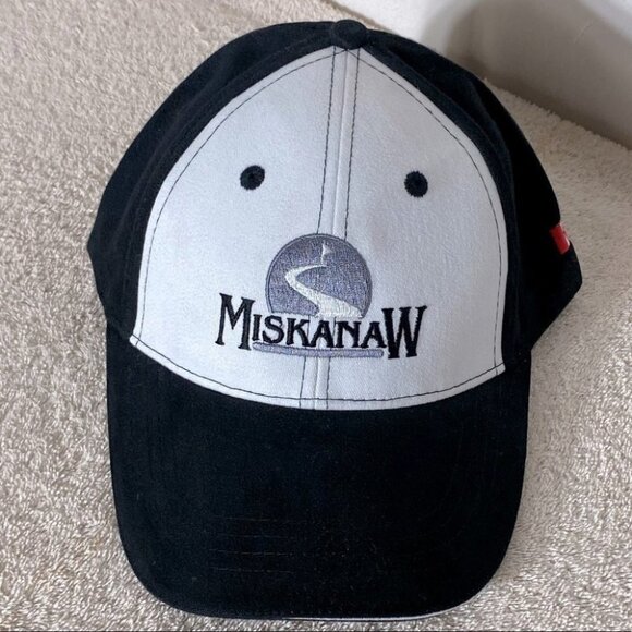 5/$25 Miskanaw Black & White Hat - Picture 1 of 8